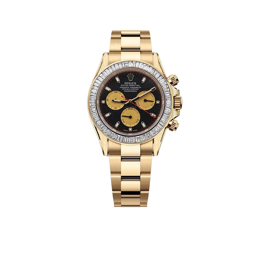 Daytona 116508 40mm 18ct Yellow Gold Black Dial Diamond