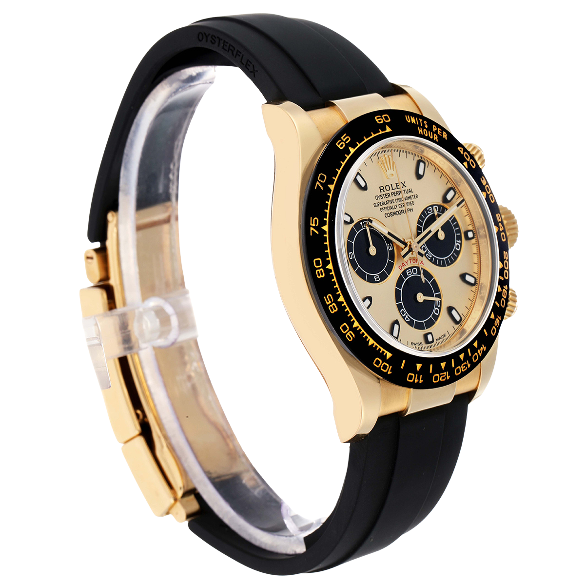 Rolex Daytona Pikachu 40mm Yellow Gold Champagne Dial Mens Watch 116518 - Image 2