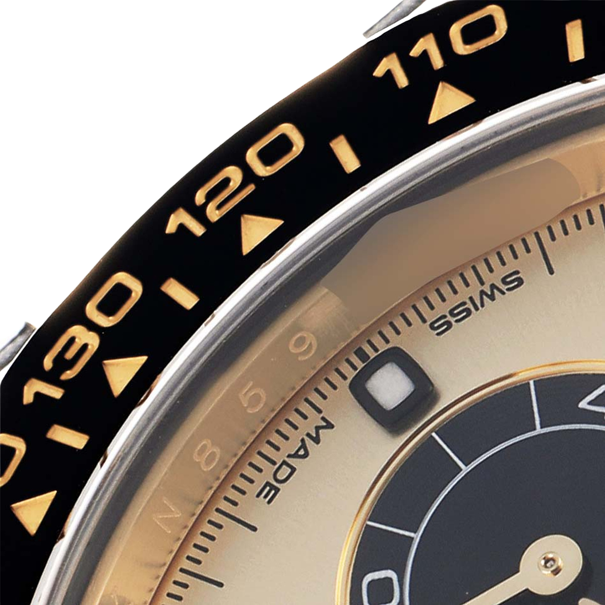 Rolex Daytona Pikachu 40mm Yellow Gold Champagne Dial Mens Watch 116518 - Image 6