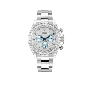 Rolex Daytona Diamond Pave Dial Platinum Watch 116576TBR