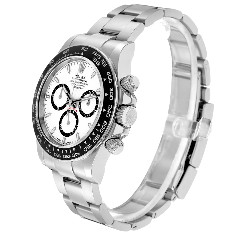 Rolex Daytona 40mm Stainless Steel White Panda Dial 126500 - Image 2