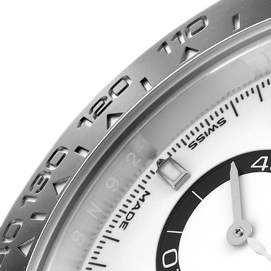 Rolex Daytona 40mm Stainless Steel White Panda Dial 126500 - Image 7
