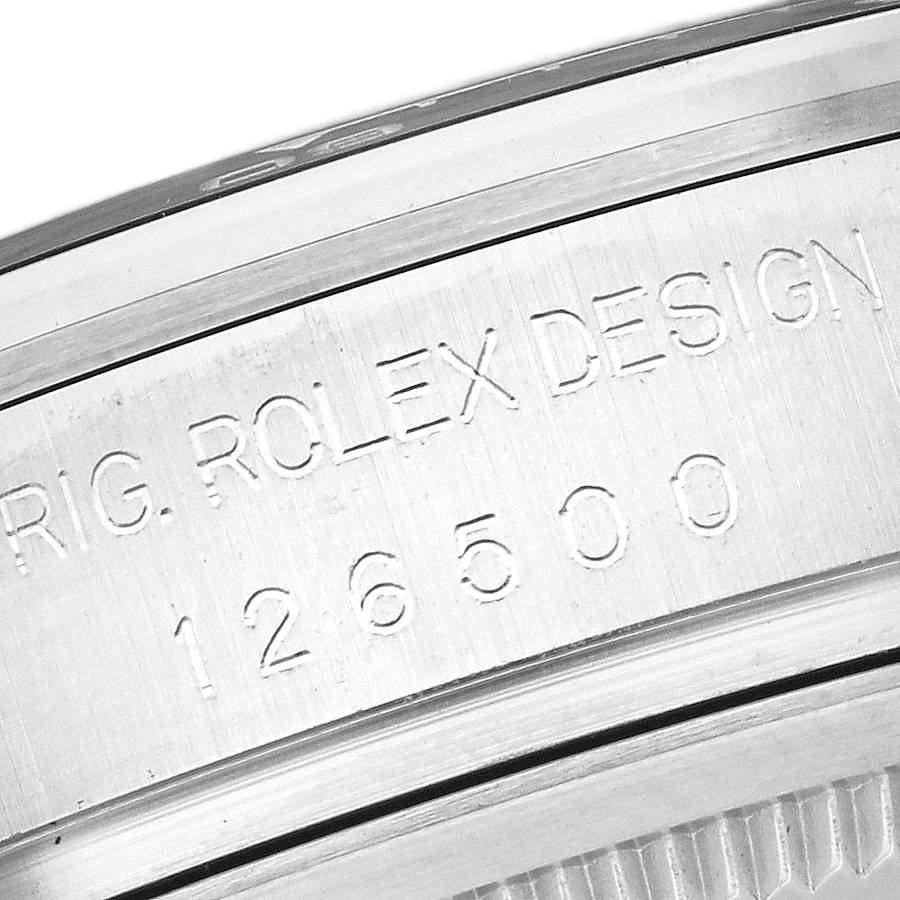Rolex Daytona 40mm Stainless Steel White Panda Dial 126500 - Image 8