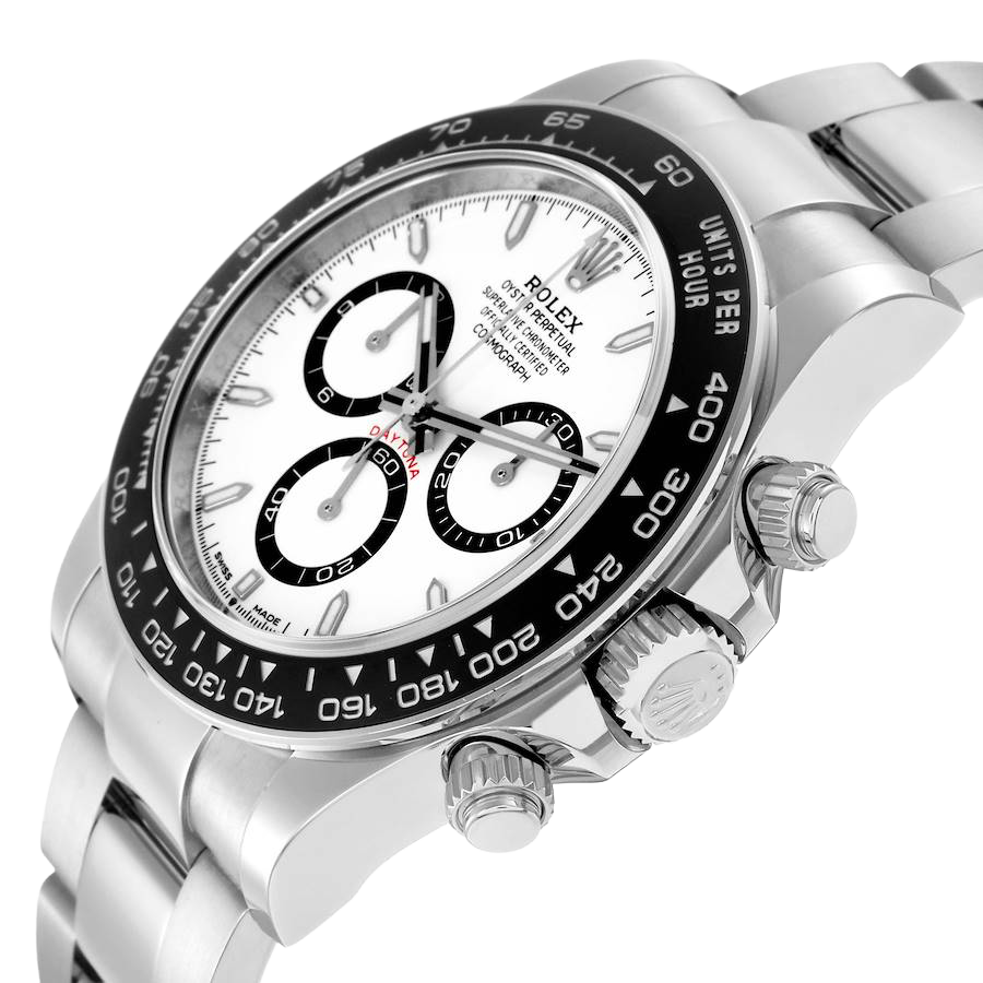 Rolex Daytona 40mm Stainless Steel White Panda Dial 126500 - Image 5