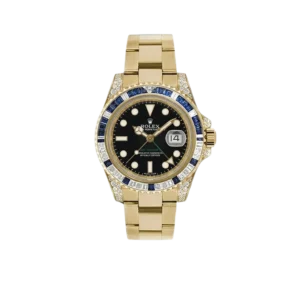 Rolex GMT-Master II 116758SA Yellow Gold Oyster Bracelet 40mm