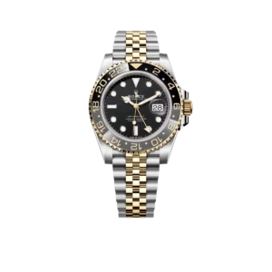 Rolex GMT-Master II  40mm Stainless Steel Yellow Gold Black Dial Jubilee 126713GRNR-0001