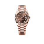 Rolex Day-Date 40mm Rose Gold Chocolate Dial m228235-0053