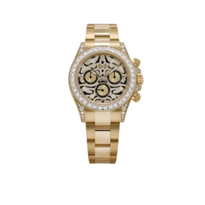 Rolex Daytona Eye of the Tiger 116598TBR Yellow Gold Diamond Dial (Super Clone)