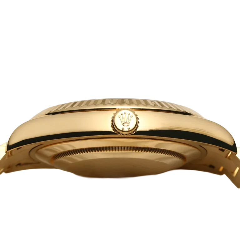 Rolex President Day-Date II 41mm 218238 18k Yellow Gold & Ruby Dial - Image 6