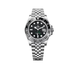Rolex GMT-Master II Bruce Wayne Stainless Steel Black Dial Jubilee M126710GRNR-0003 New