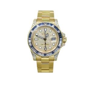 Rolex GMT-Master II 116758SARU Pave Diamond Dial 40mm