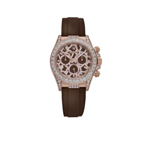 Rolex Cosmograph Daytona 40 mm Giraffe Rose Gold Diamond Dial 126555TBR